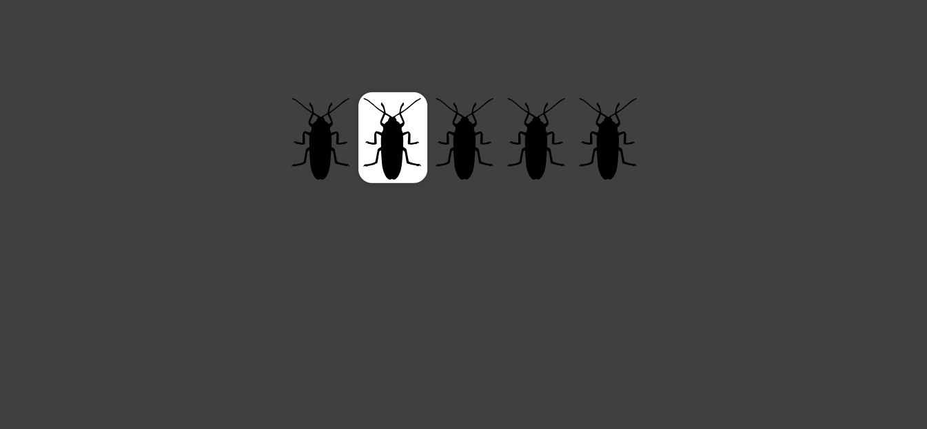 screen shot highlighting roaches with a flashlight